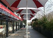 Уличный зонт Zefiro, 2х2 м