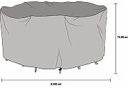 Чехол для мебельных групп, D200, H88 см, 1020-7