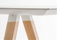 Стол Arki-Table Wood, 126х69 см, H107 см, ARKW107_200X79/RS/CFC_BI